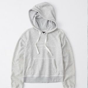 ABERCROMBIE light gray sweatshirt